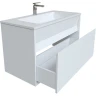 Тумба с раковиной Iddis Esper 100 ESP10W0i95K подвесная Белая МДФ / ЛДСП