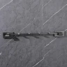 Вешалка для полотенец Gappo G0716-49 цвет Оружейная сталь