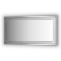 Зеркало Evoform Ledside 75х150 Сталь стекло