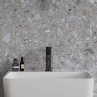 Смеситель для раковины Omnires Contour CT8010AT Антрацит латунь