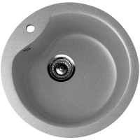 Кухонная мойка Ulgran Classic U-102-342 Графит искусственный камень (литьевой мрамор) встраиваемый