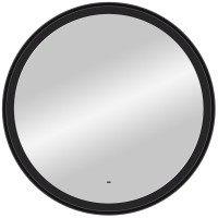 Зеркало Континент Planet D 1000 ЗЛП683 с подсветкой с бесконтактным выключателем МДФ / ЛДСП, стекло