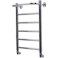 Водяной полотенцесушитель Comfysan Capri W-6 60x40 012700 с полкой Хром