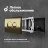 Инсталляция DIWO 574554 для унитаза с клавишей смыва цвет Золото