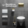 Инсталляция DIWO 574554 для унитаза с клавишей смыва цвет Золото