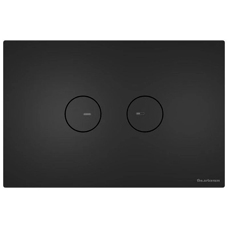 Клавиша смыва Artceram Inox 715.000.BM цвет Черный матовый