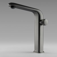 Смеситель для раковины Black&amp;White Universe U7640GM 7640GM Gun Metal латунь