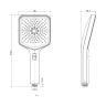 Душевая система Vincea Inspire VSFW-421I4CH Хром латунь встраиваемый