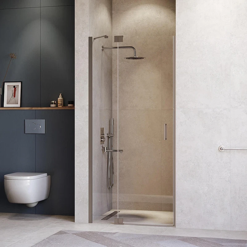 Душевая дверь RGW Hotel HO-014-Gg 100 350601410-110 профиль Серый стекло прозрачное
