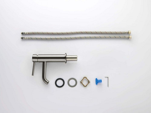 Смеситель для раковины Aquatek Европа AQ1310BGM Оружейная сталь