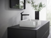 Смеситель для раковины Hansgrohe Talis E 71716670 Черный матовый латунь