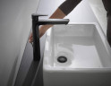 Смеситель для раковины Hansgrohe Talis E 71716670 Черный матовый латунь