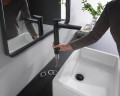 Смеситель для раковины Hansgrohe Talis E 71716670 Черный матовый латунь