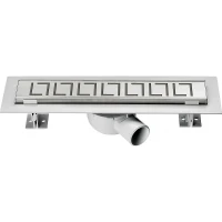 Душевой лоток Vincea Optima 60 SAY.601.60.P.BLOK с решеткой Хром