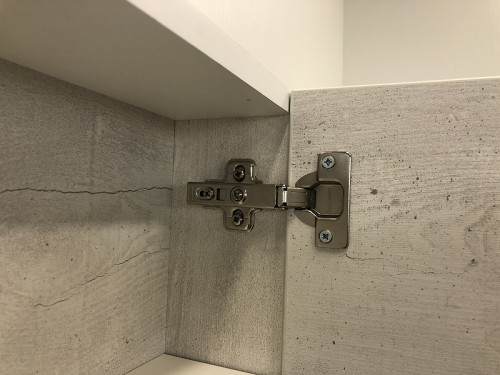 Зеркальный шкаф Comforty Никосия 60 00004138878 Дуб белый МДФ / ЛДСП, стекло