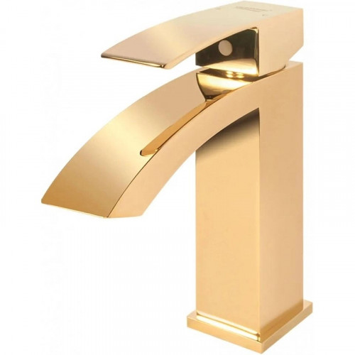 Смеситель для раковины Grocenberg GB2007GO Золото