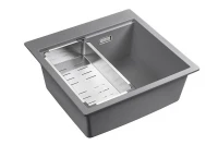 Кухонная мойка Emar Quartz 52 EMQ-1520.Q цвет Алмаз