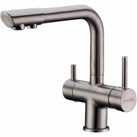 Смеситель для кухни WasserKRAFT A8027 Никель латунь