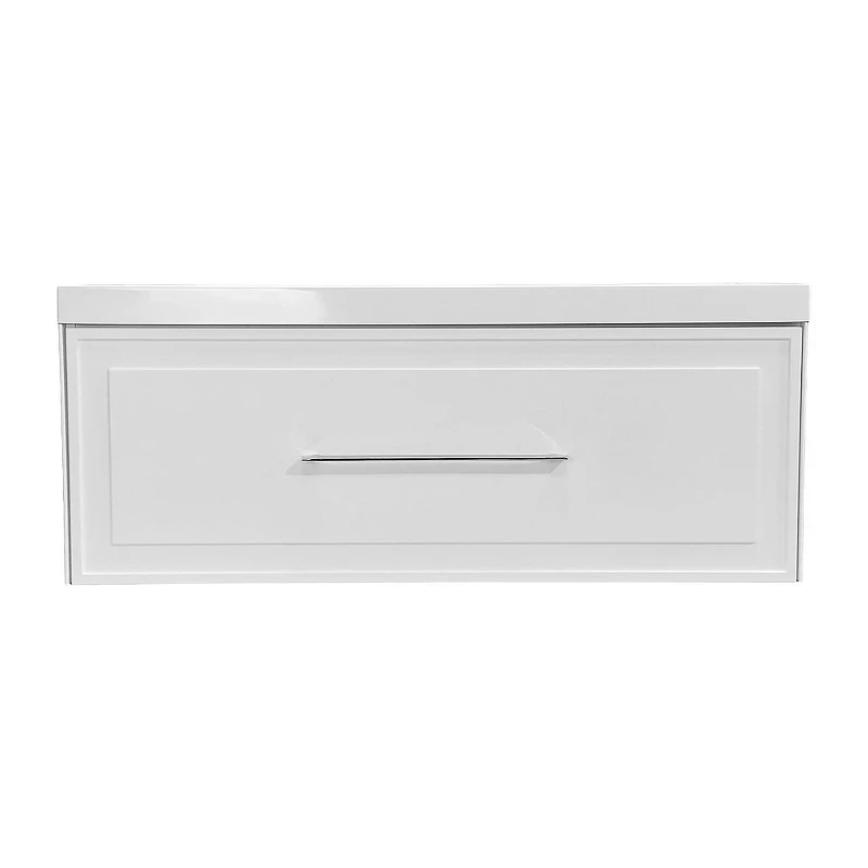 Тумба с раковиной Azario Беллони 100 CS00098072 подвесная цвет Белый матовый