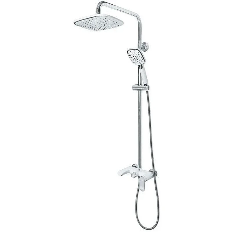 Душевая система Grocenberg GB7010WC Белая Хром