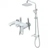 Душевая система Grocenberg GB7010WC Белая Хром