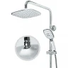 Душевая система Grocenberg GB7010WC Белая Хром
