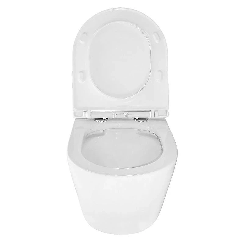 Унитаз с инсталляцией Azario AZ-501A+AZ-2380 цвет Белый с сиденьем Микролифт