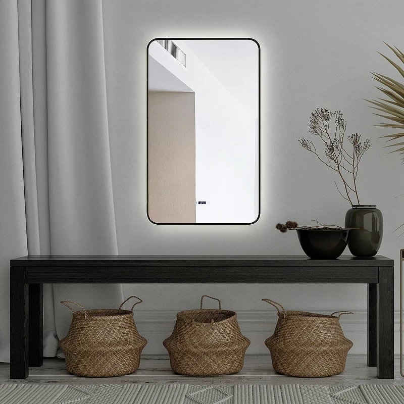 Зеркало Silver Mirrors Incanto 60 LED-00002537 с подсветкой с подогревом с сенсорным выключателем и диммером стекло