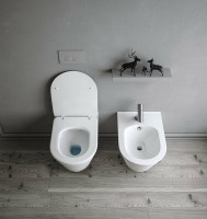 Биде Creto Logan L3 1003-003-L3W подвесное Белое