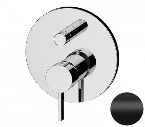 Смеситель для душа Remer Metrica MC09HNO цвет Черный матовый