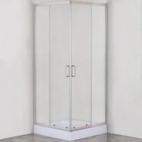 Душевой уголок Aquanet SE-800S 80x80 270064 профиль Хром стекло прозрачное