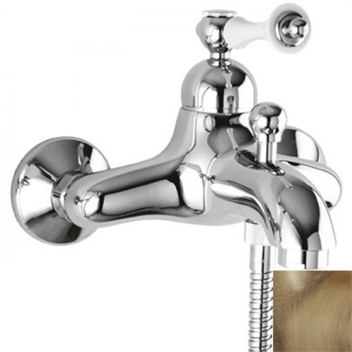 Смеситель для ванны Cezares Margot MARGOT-VM-02-Bi Бронза латунь на стену