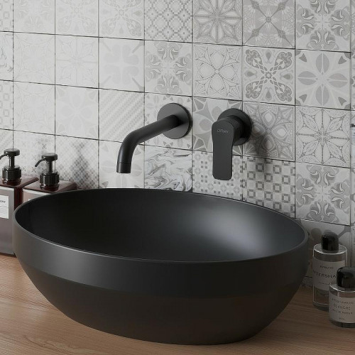 Смеситель для раковины Paini Viva Style P4YO208 Черный матовый