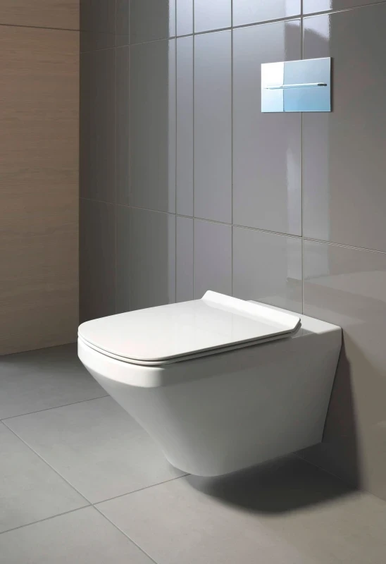 Унитаз Duravit 45510900A1 Rimless подвесной с сиденьем Микролифт