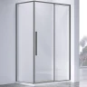 Душевой уголок Vincea Slim-N 110x80 VSR-4SN8011CLGM профиль Вороненая сталь стекло прозрачное