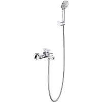 Смеситель для ванны Aquatek Оберон AQ1249CR Хром латунь на стену
