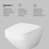 Унитаз AM.PM Inspire V2.0 C50A1700SC подвесной с сиденьем Микролифт фарфор подвесной