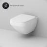 Унитаз AM.PM Inspire V2.0 C50A1700SC подвесной с сиденьем Микролифт фарфор подвесной