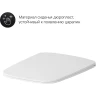 Унитаз AM.PM Inspire V2.0 C50A1700SC подвесной с сиденьем Микролифт фарфор подвесной