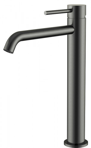 Смеситель для раковины Knotlor Eclipse SS-21/GM цвет Вороненая сталь