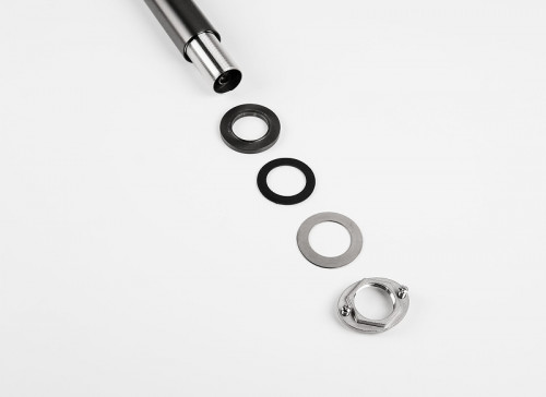 Смеситель для раковины Knotlor Eclipse SS-21/GM цвет Вороненая сталь