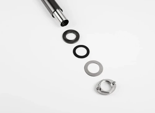 Смеситель для раковины Knotlor Eclipse SS-21/GM цвет Вороненая сталь