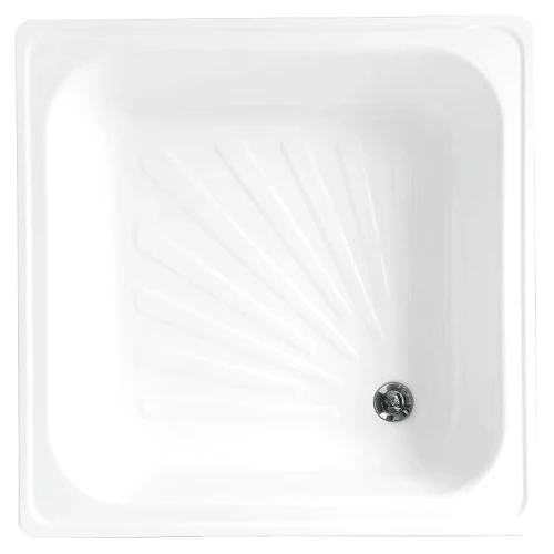 Стальной поддон для душа Loranto 90x90 LG900B цвет Белый