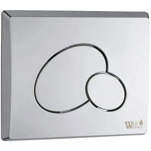 Комплект унитаза с инсталляцией WeltWasser MARBERG 410 + ERLENBACH 004 GL-WT + MAR 410 RD-CR 10000006464 цвет Белый глянцевый с сиденьем Микролифт и клавишей смыва цвет Хром