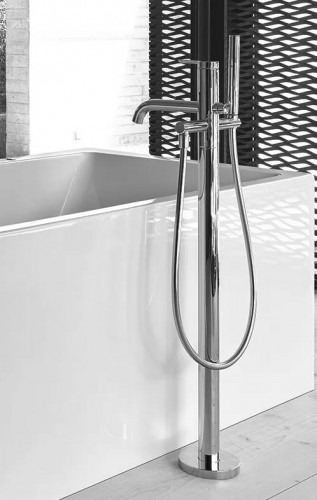 Смеситель для ванны Duravit C.1 C15250000010 Хром