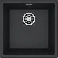 Кухонная мойка Alveus Granital Omni 20 Deep Black G90 450x450x198 1150049 Черная матовая