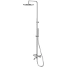 Душевая система Whitecross Y brushed nickel Y1234NIB с термостатом Брашированный никель латунь на стену
