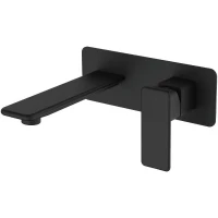 Смеситель для раковины beWash Tiere BVMM1BW234 Черный матовый латунь встраиваемый