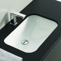Раковина Artceram Nettuno 56 NTL001 01 00 Белая фарфор встраиваемый