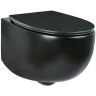 Унитаз AeT Dot 2.0 S555T0R0V6105 подвесной Черный матовый без сиденья фарфор подвесной